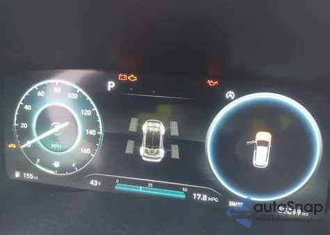 2021 Hyundai Santa Fe Sel from USA, damaged, VIN 5NMS6DAJ5MH314321